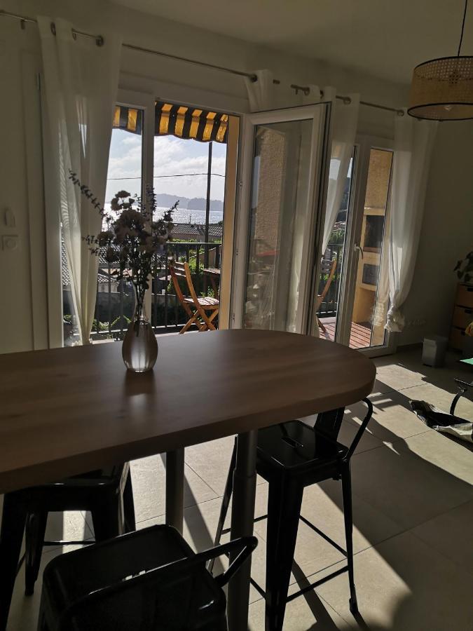Appartement Cosy Vue Mer A 50 M De La Plage - Refait A Neuf Et Climatise Ле-Праде Экстерьер фото