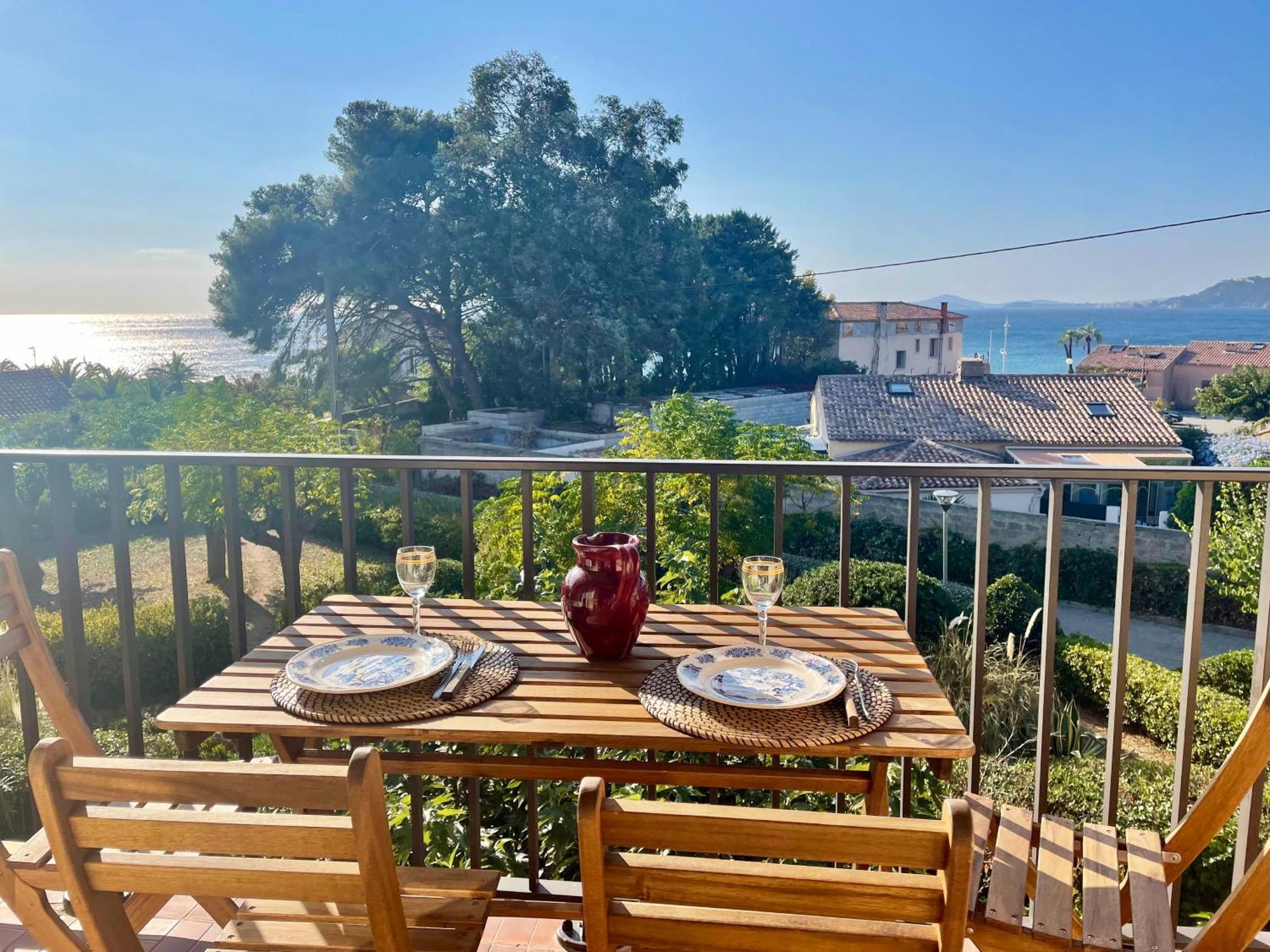 Appartement Cosy Vue Mer A 50 M De La Plage - Refait A Neuf Et Climatise Ле-Праде Экстерьер фото