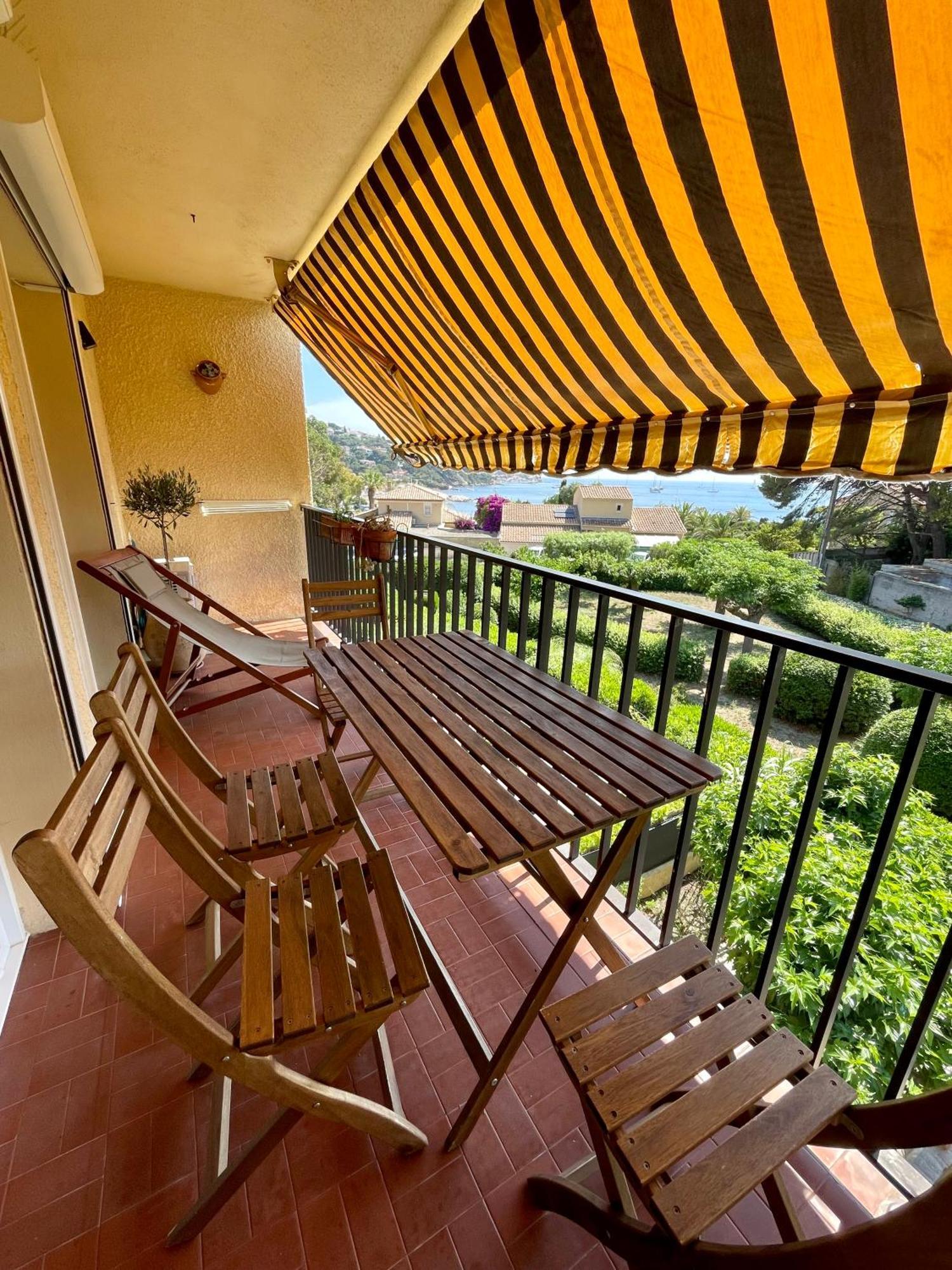 Appartement Cosy Vue Mer A 50 M De La Plage - Refait A Neuf Et Climatise Ле-Праде Экстерьер фото